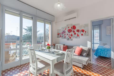 Airbnb con migliori performance: GuestHost - Lido di Pomposa Flat near the Beach! a Comacchio