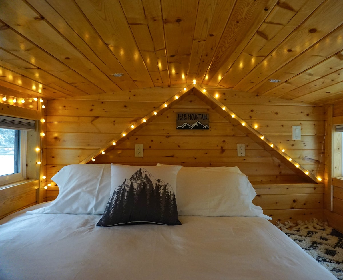 Upstairs queen with lots of head room