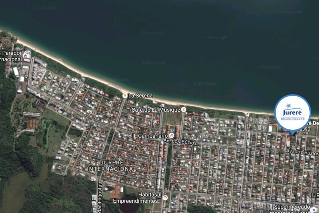 Localização do Hotel