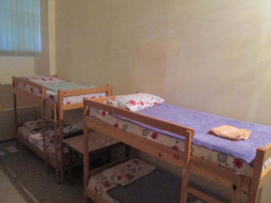 dormitory room for women (8 beds)