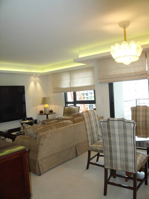 Un appartement lumineux et entièrement neuf.