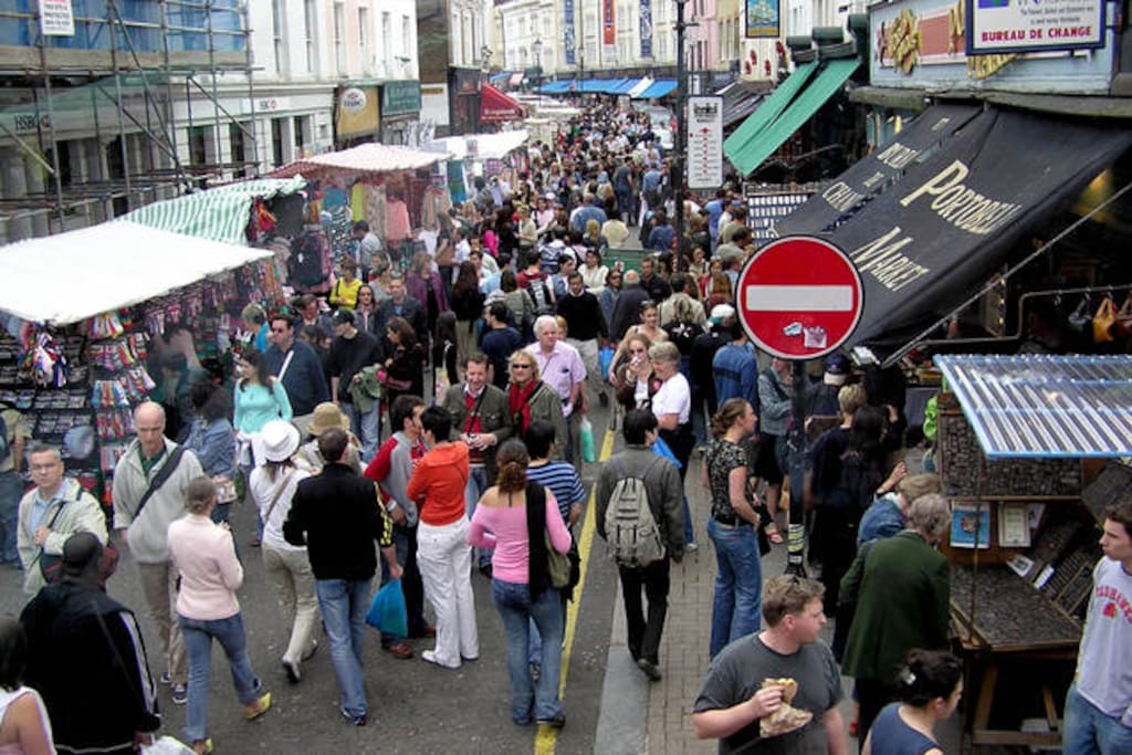 Although maybe not the biggest market in London, there is something far more traditional about Portobello than some of the other London markets. With fruit and veg. stalls and hagglers dotted everywhere, Portobello provides the feel of an old English market. Although Portobello is famous for antique and vintage relics, you can often find clothes and fresh produce for sale too. The modern city life doesn’t seem to have hit Portobello just yet, so this is a must visit for the authentic market experience.