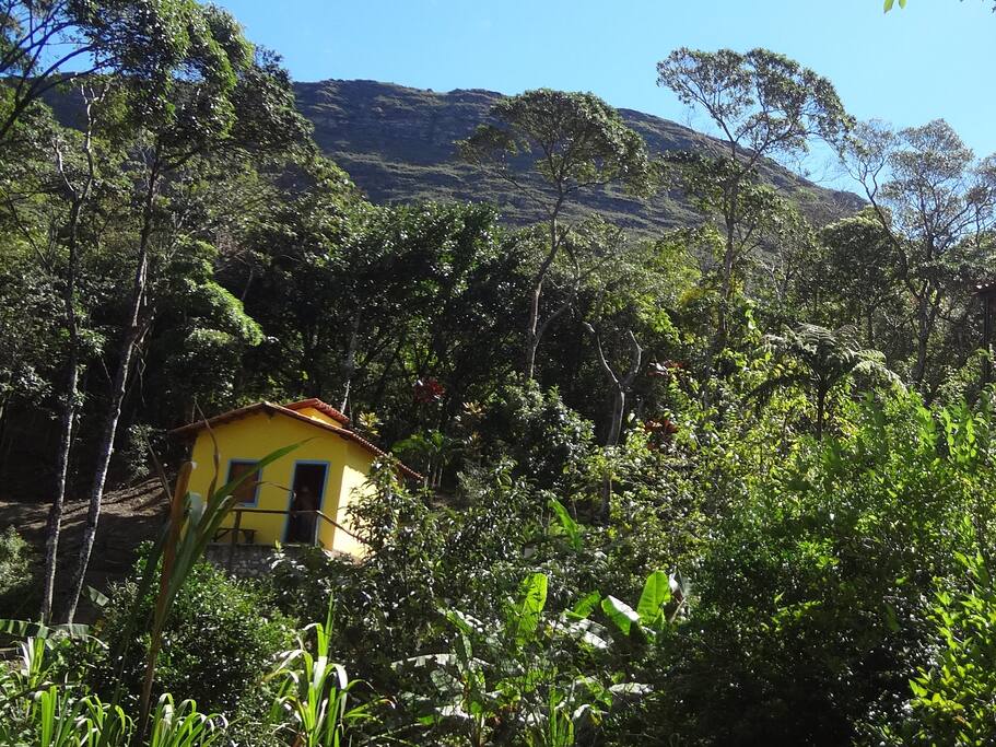 vista para serra do Candombá