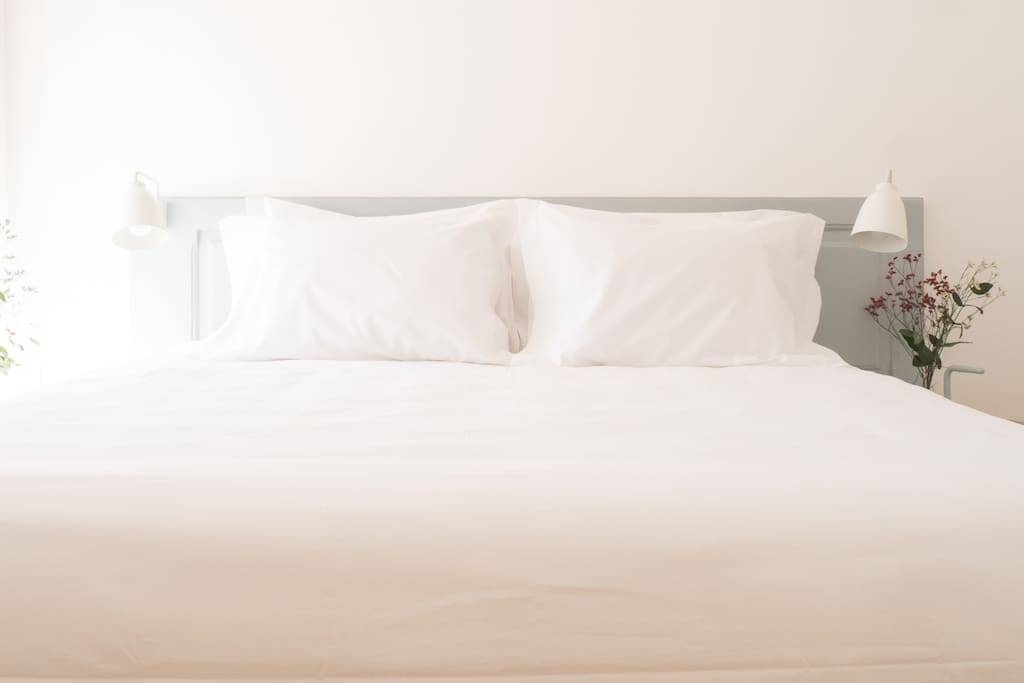 100% cotton sheets - Room 1