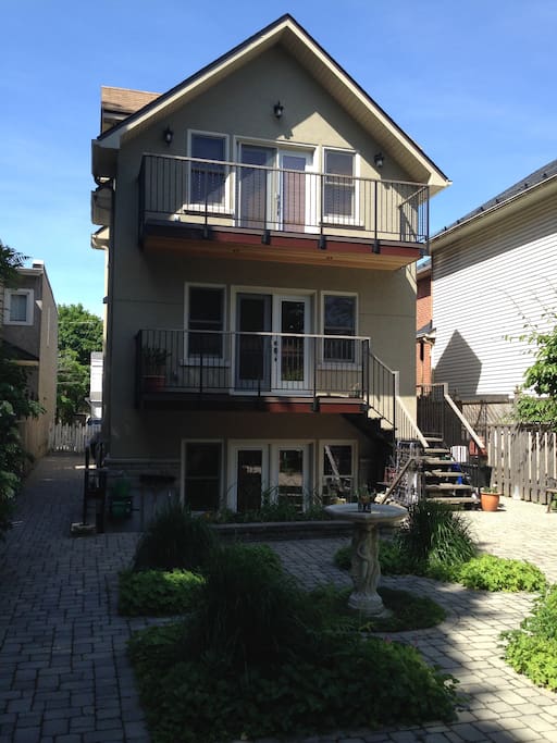 Rear View of Home