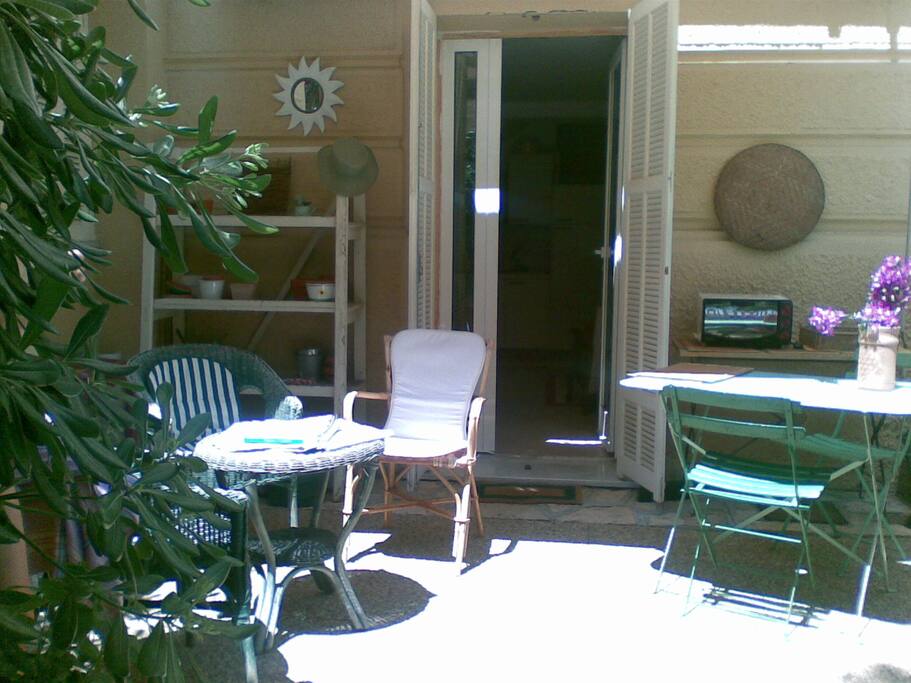 la salle a manger estivale