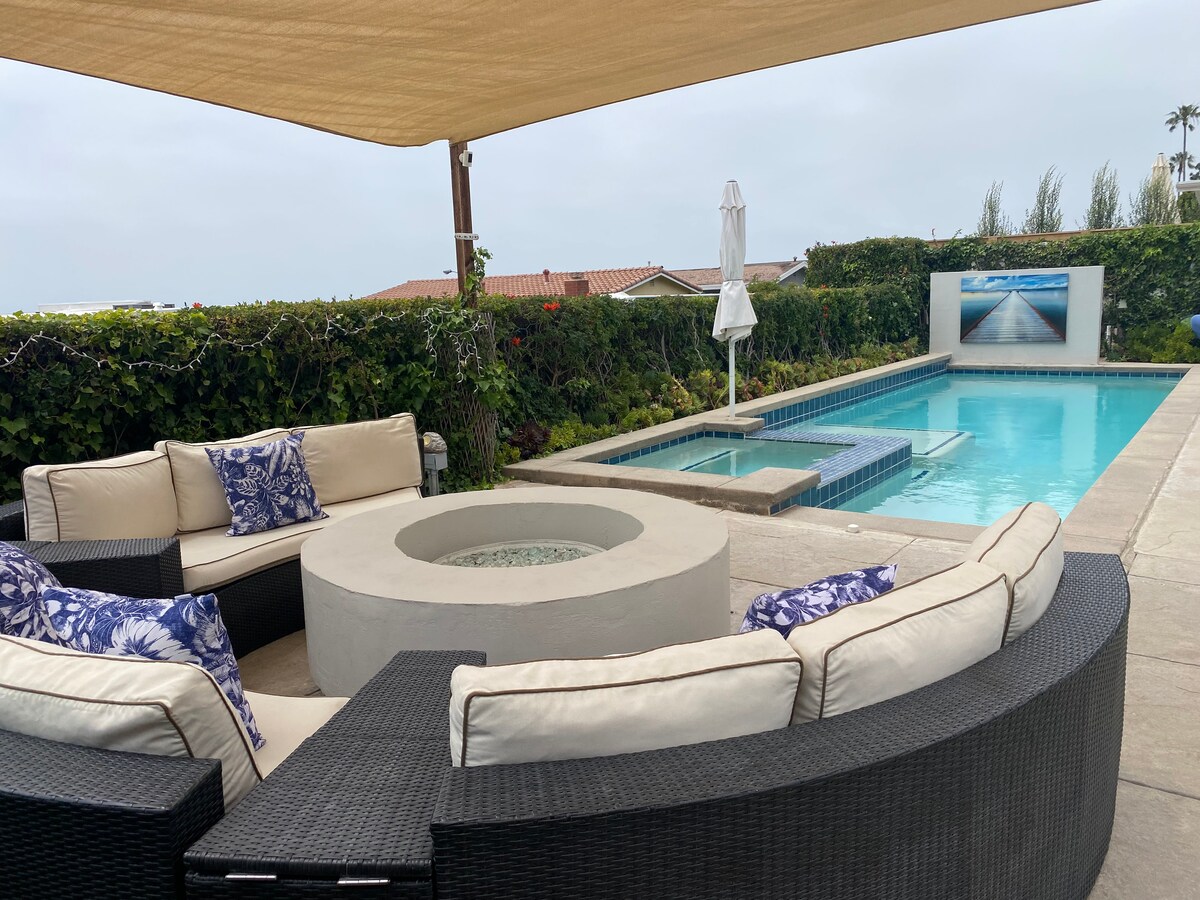 Retraite au bord de la piscine à Malibu P. Palisades & Getty Villa