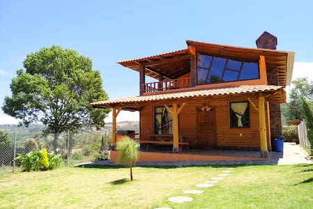 Cabaña "Los Fresnos" 1 en Mazamitla (Sanitizada)