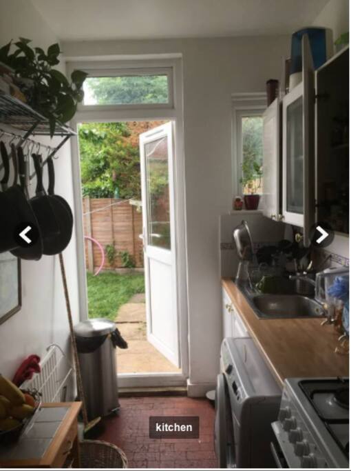 kitchen to garden
