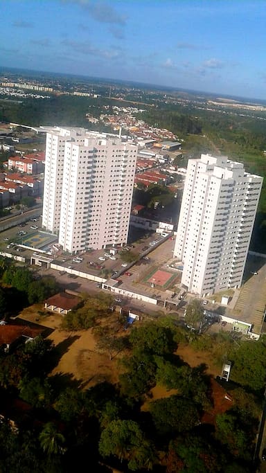visão aérea do Condomínio Aldepark