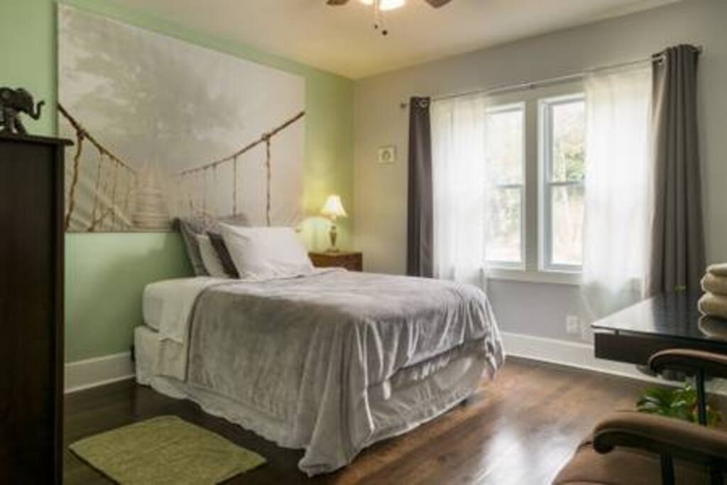 Cozy and bright bedroom