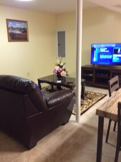 Your own living and dining area