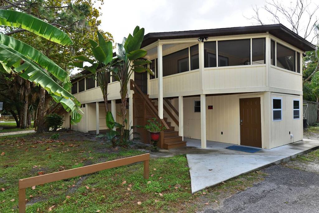 "Tree House" Apartment Unit "B" on 2nd Floor.
Laundry Room on 1st Floor