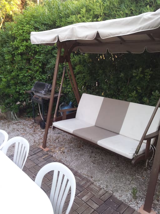 terrasse côté jardin