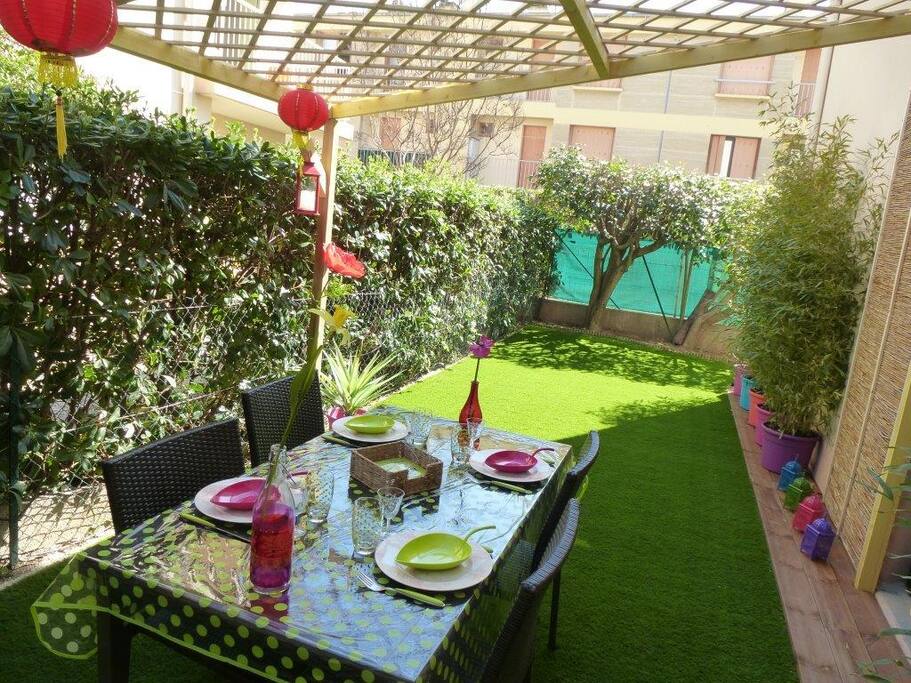 Jardin arrière