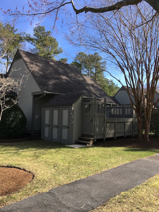 Backyard, Large Deck