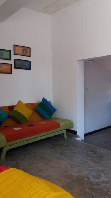Sitting room allocated for guests