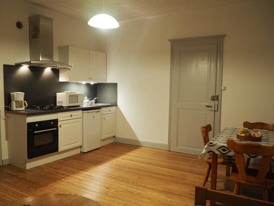 Espace cuisine et repas