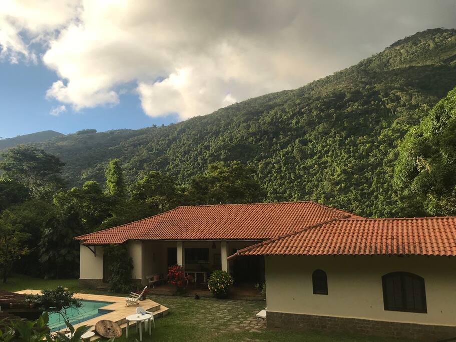 Vista da horta