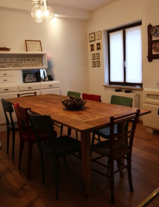 Zona soggiorno- pranzo