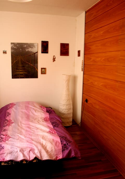 The bed in your room