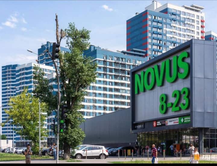 Aksimed,2 apart Expocentre, WiFi, O.Tumaniana Apartments for Rent in