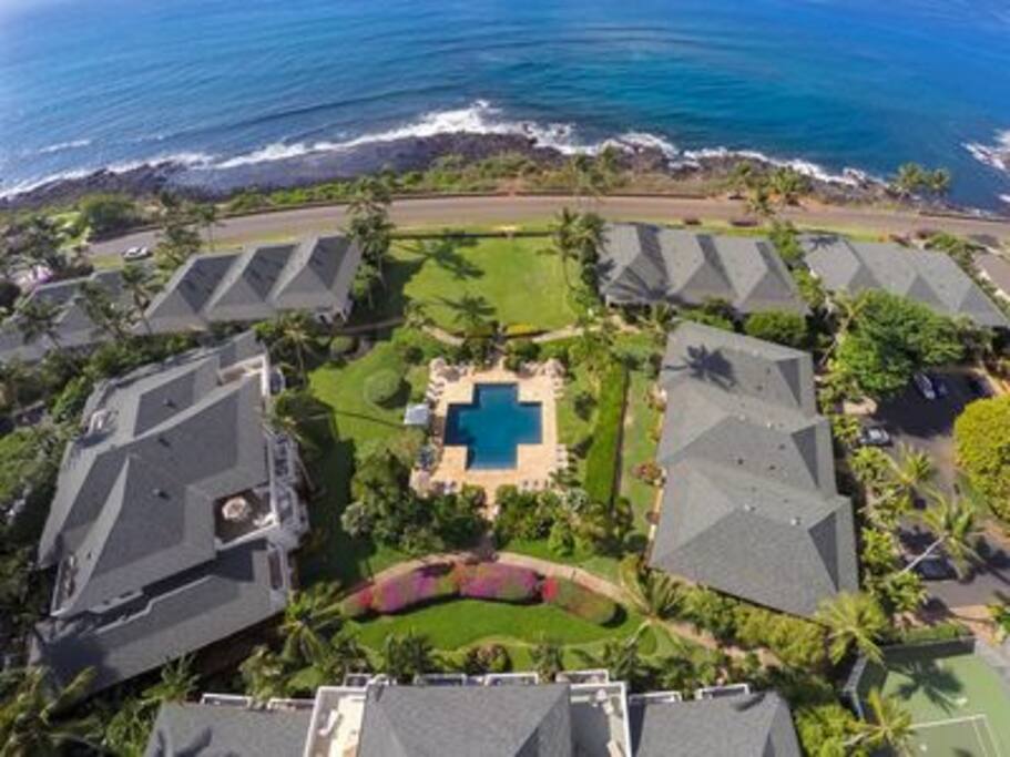 Ariel View of the property