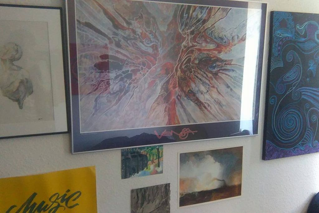 Art in Bedroom