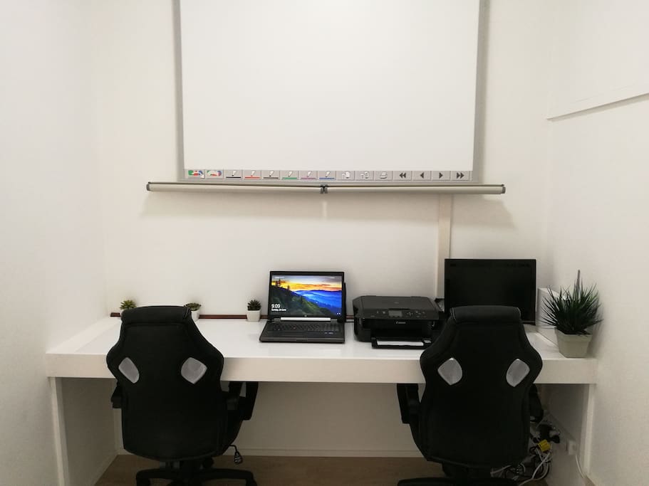 Work station & Games Area