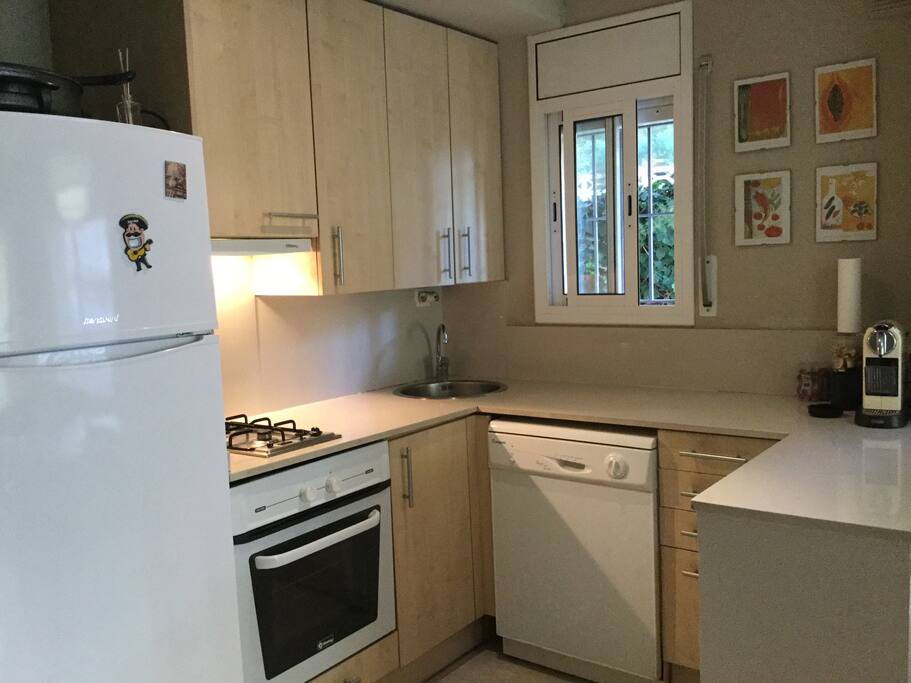 Equipped kitchen