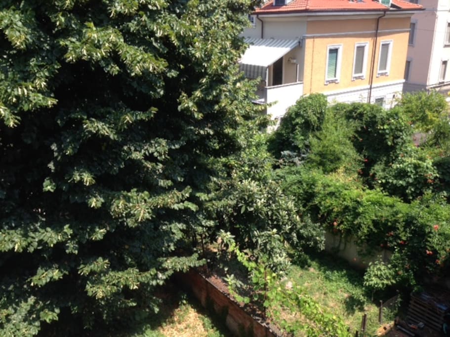Vista su giardini