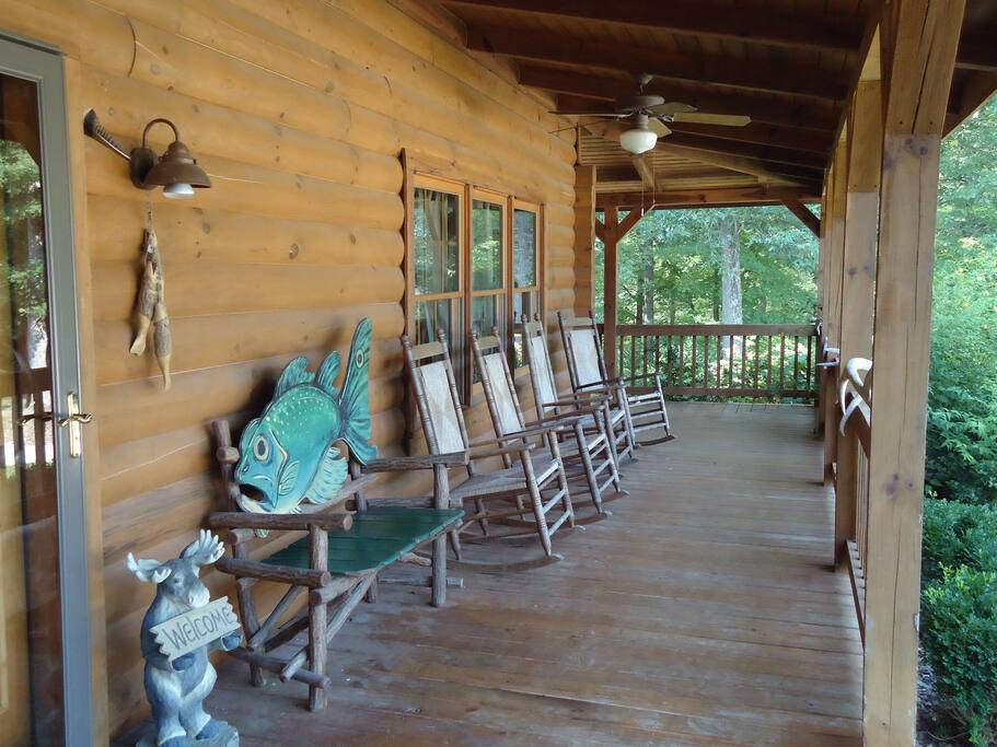 Front deck rocking chairs