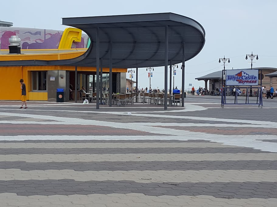 Coney Island boardwalk