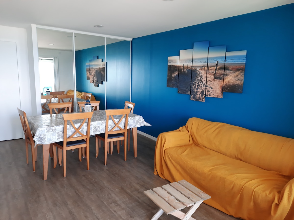 Top performing Airbnb: Beautiful apartment facing the sea!! in Saint Hilaire De Riez