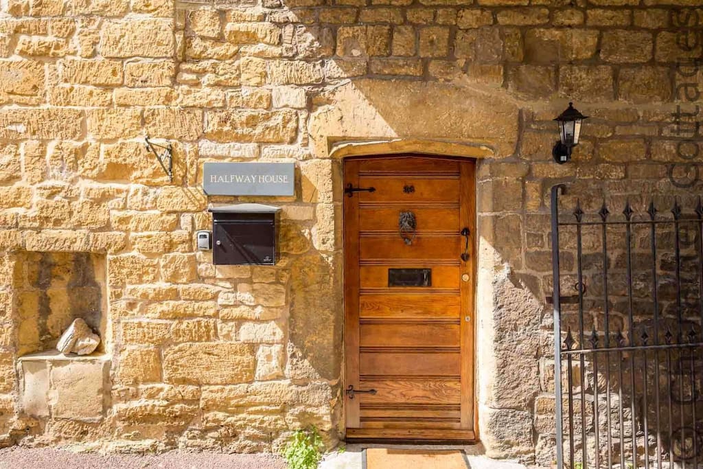 Step inside the front door...