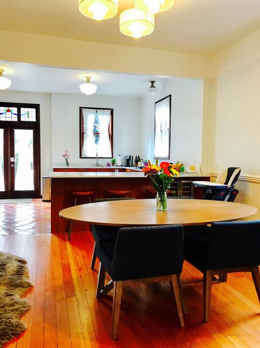 Dining Room and Kitchen