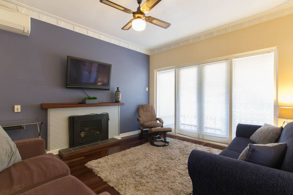 Come and Sit for a quiet chat, or relax and watch a movie