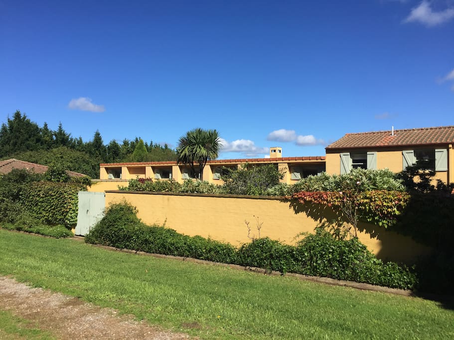 Tuscan style farmhouse