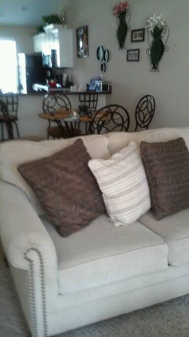 living and dining room area
