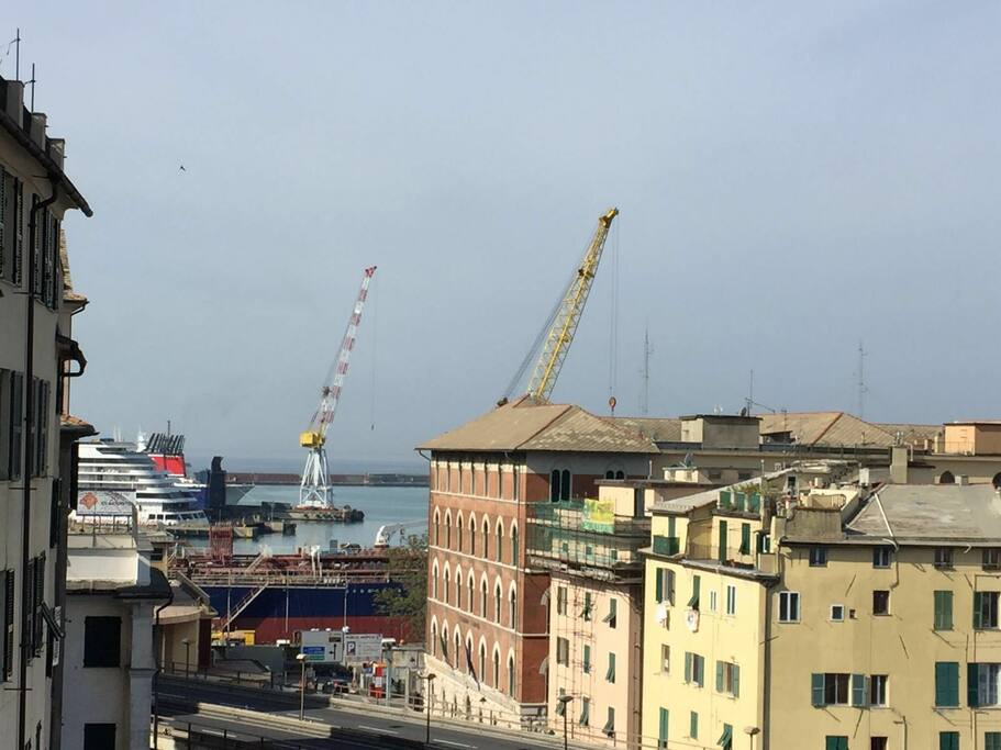 Dalla finestra