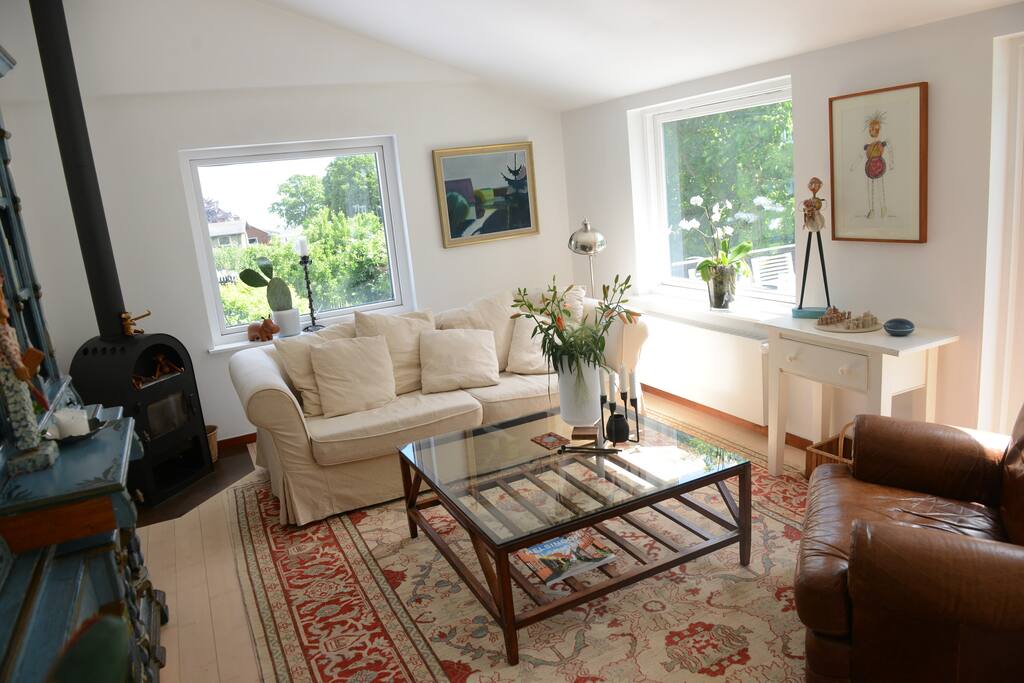 Lounge and living area