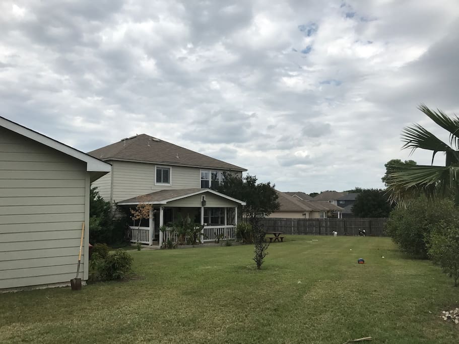 View of backyard facing northeast