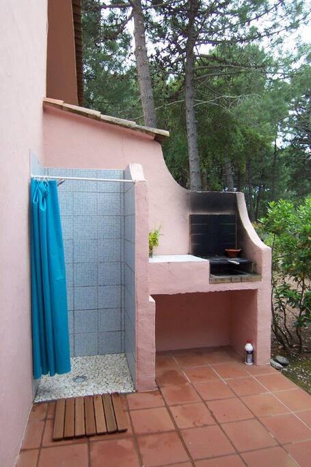 Douche extérieur