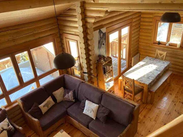 Chalet Tout En Rondin De Bois Pyrénées 2000 - Font-Romeu-Odeillo-Via
