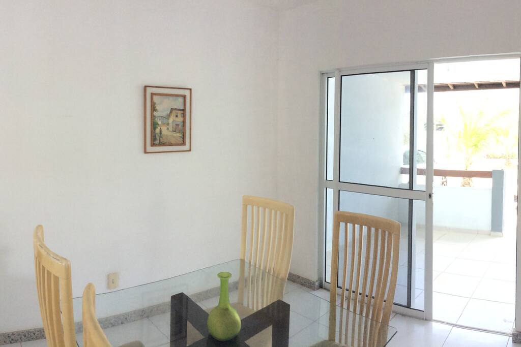 Sala com visão para frente