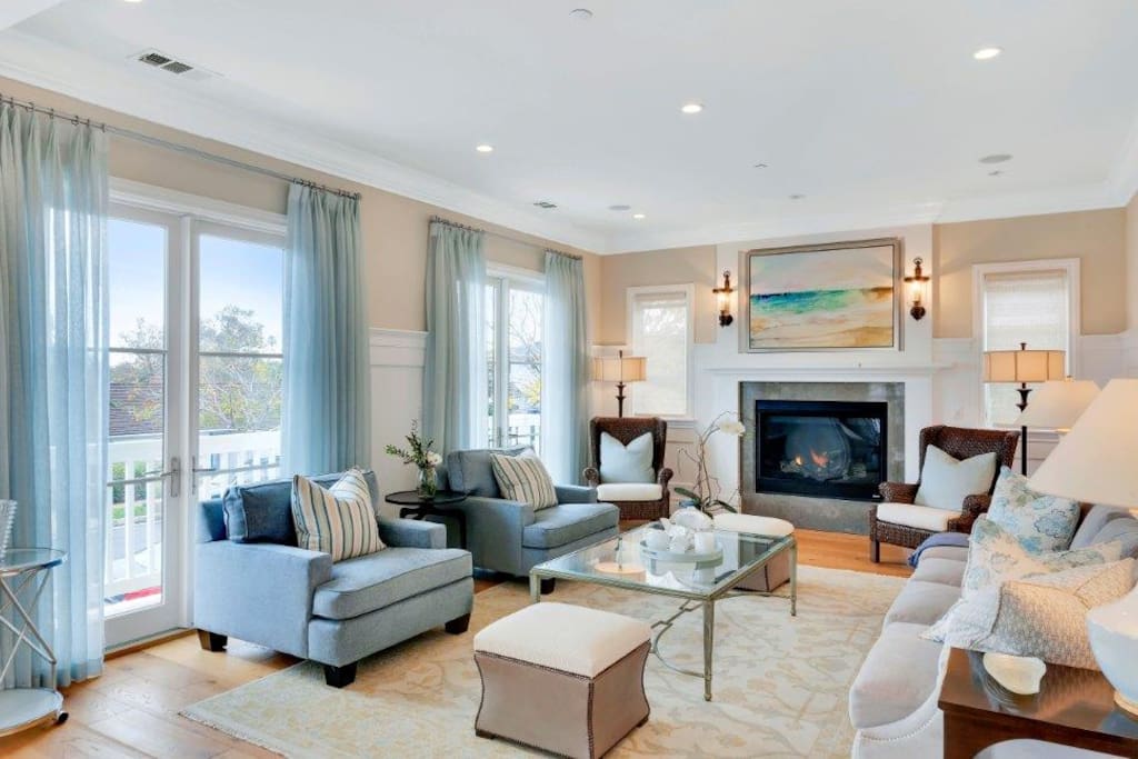 Designer Living By The Beach