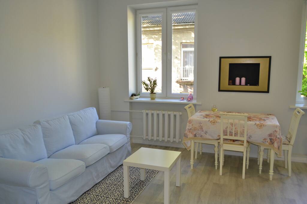 The living room