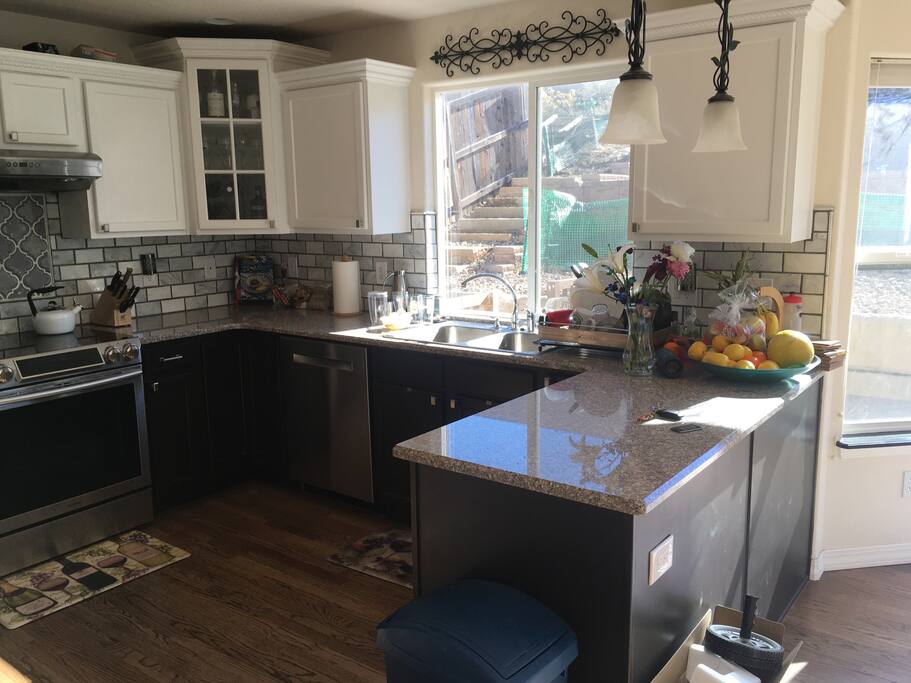 Updated Mediterranean style kitchen