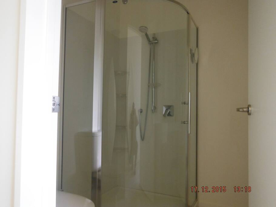 Bathroom, gas hot water, so you never run out