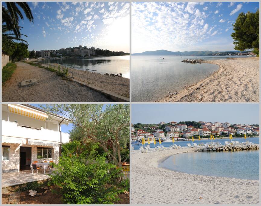 Beach and area